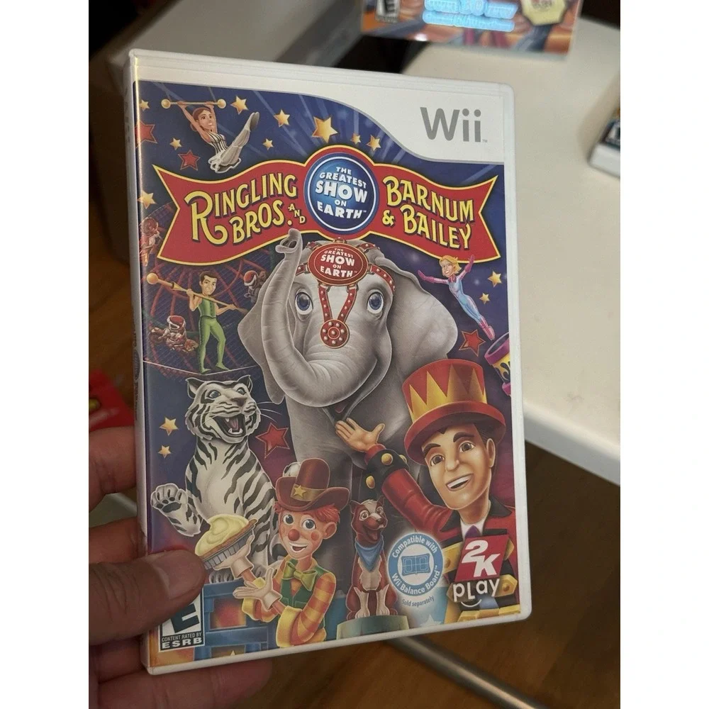 Nintendo Wii Games , Lot Of 5 Carnival Games , Big Brain Academy
